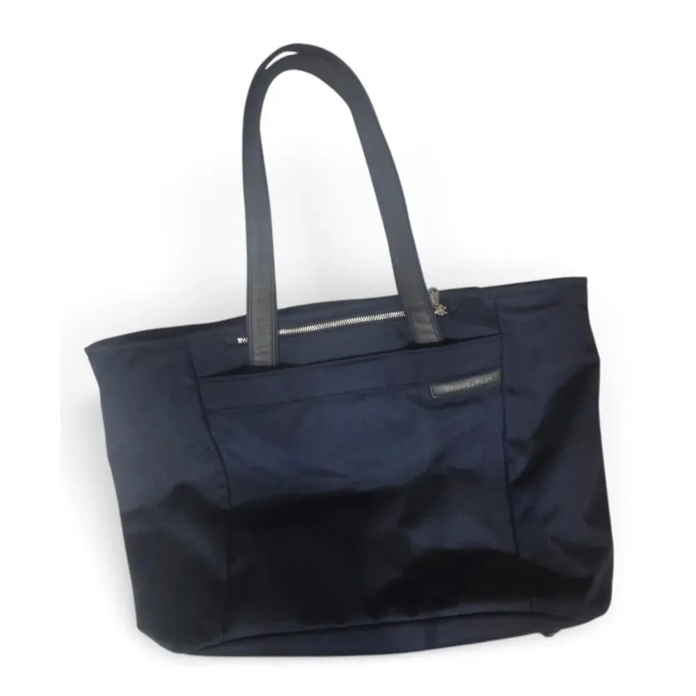 Briggs & Riley Baseline 255-5 Large Shopping Tote Navy Legacy Travel Bag